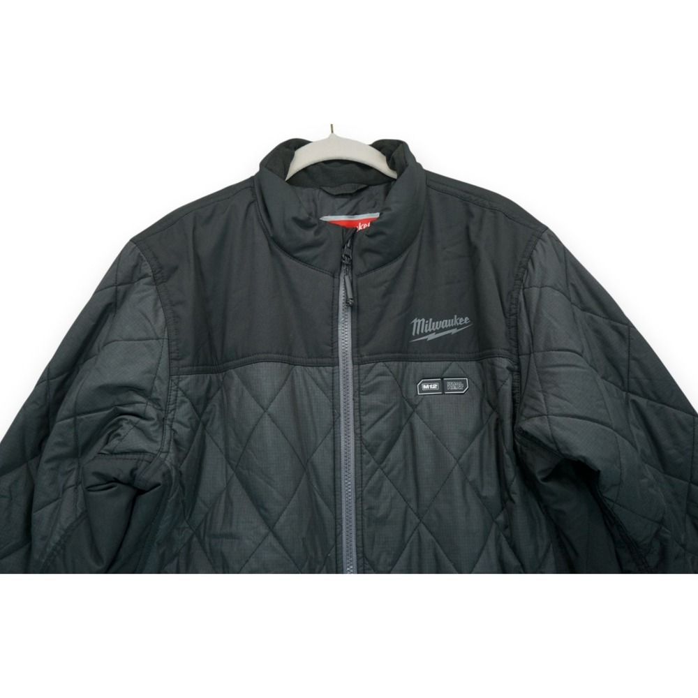 Milwaukee M12 Heated Gear Jacket Mens M Black Fleece Lined NO Battery Included - Picture 3 of 6